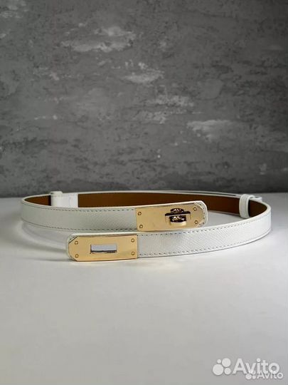 Ремень женский hermes натуральная кожа люкс