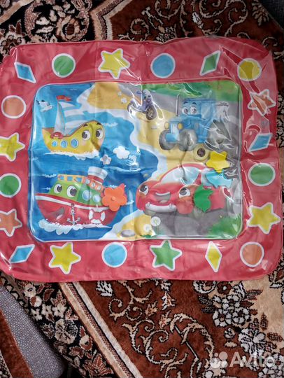 Развивающий аква коврик