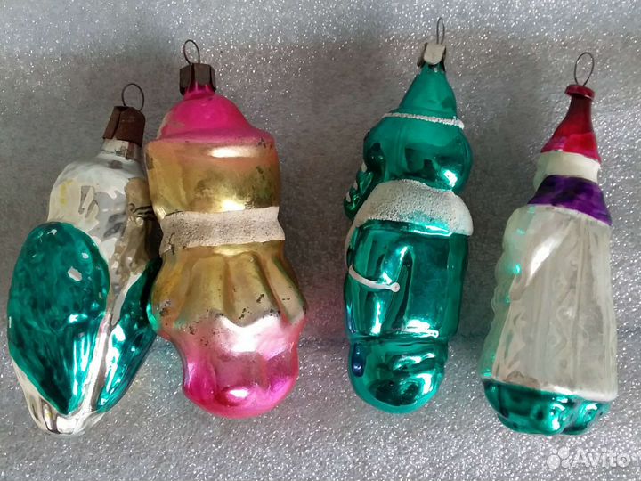 Ёлочные игрушки СССР