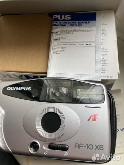 Пленочный фотоаппарат olympus новый