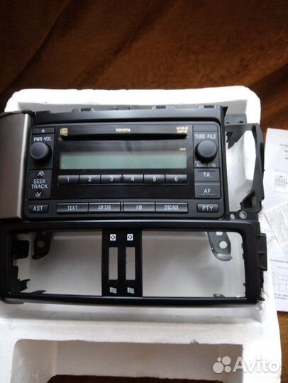 Штатная магнитола на прадо