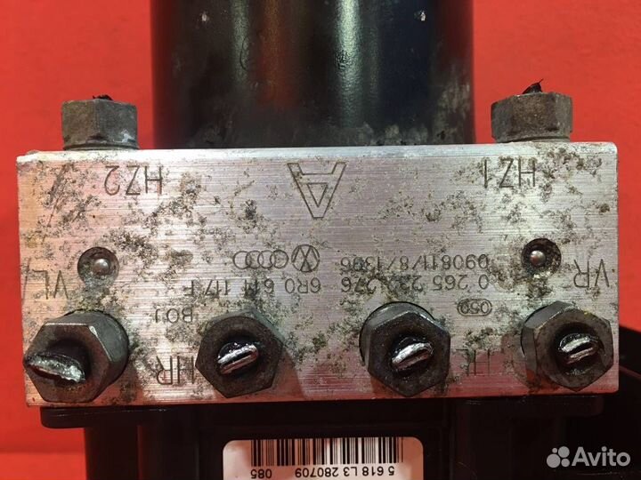 Блок ABS Skoda Fabia 2 хетчбэк chfa 1.2L 1198