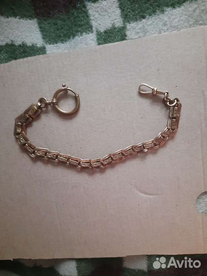 Шатлен для карманных часов.старинный.позолота