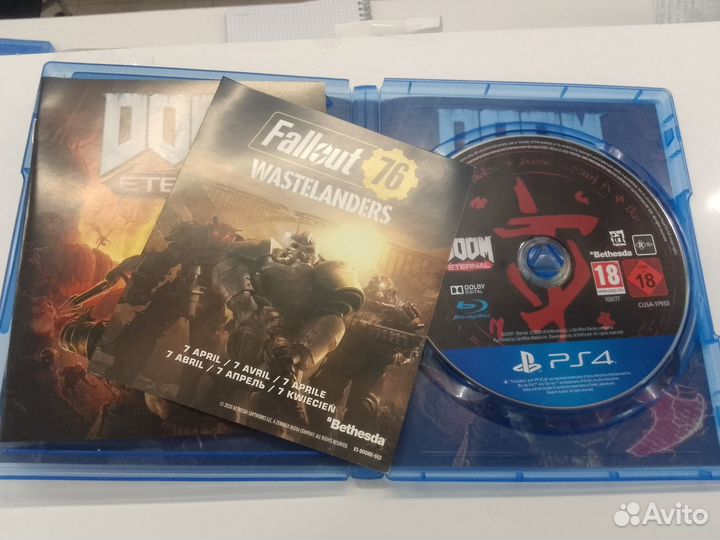 Doom eternal PS4 (б/у)