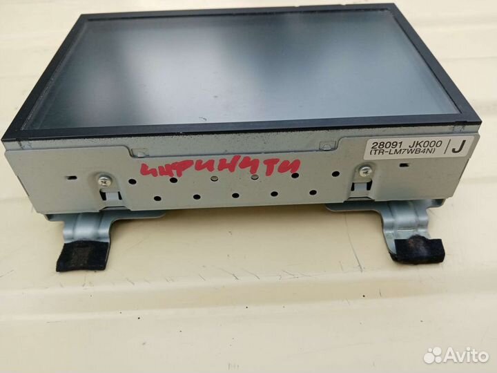 Монитор infiniti gx35 VQ35HR V36 2006