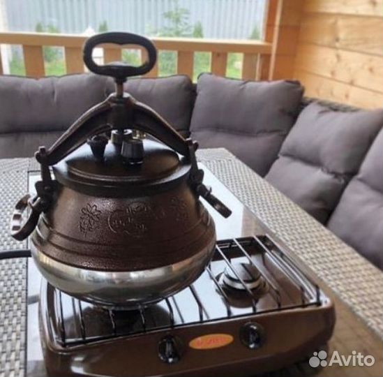 Афганский казан двухцветный