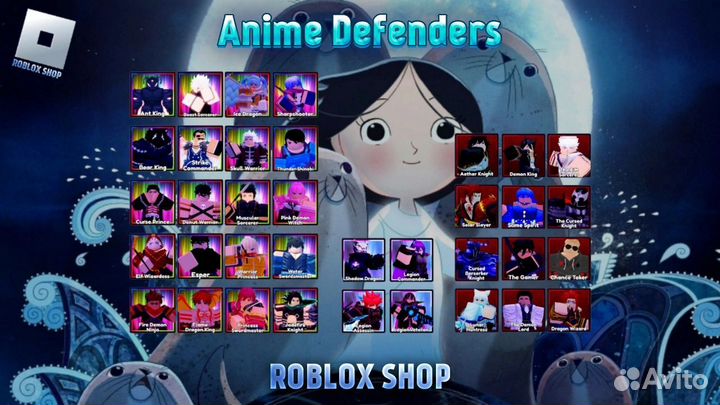 Юниты Anime Defenders