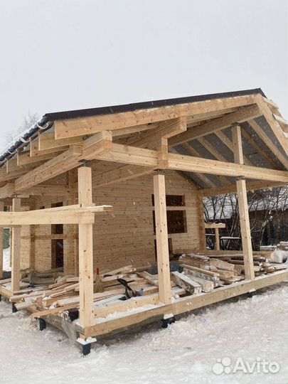 Профилированный брус под проект