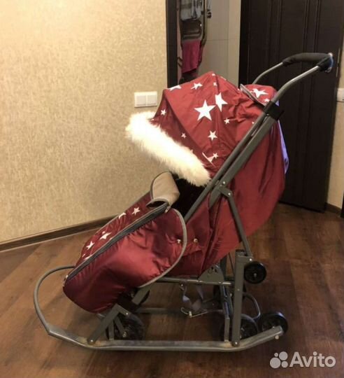 Санки-коляска pikate