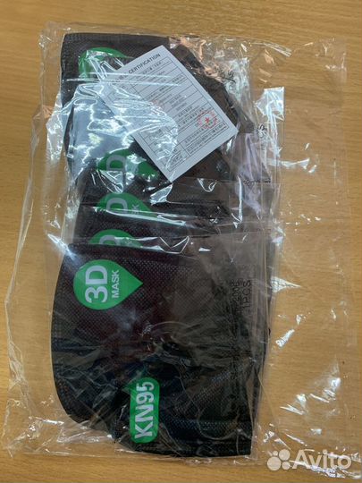 Маска KN95 с клапаном