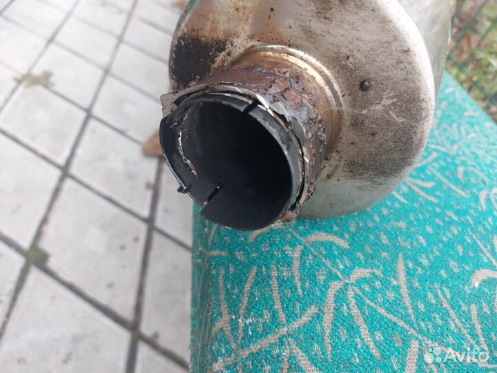 Выхлопная банка прямоток