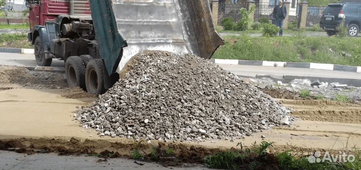 Вторичный щебень гранит, доломит в Башкултаево