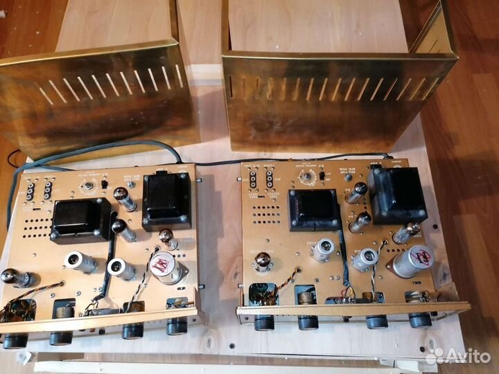 Американские Ламповые усилители 2моно