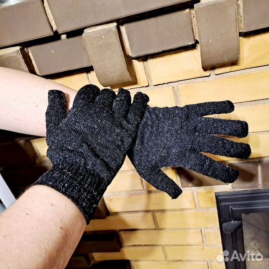 Перчатки рабочие полушерстяные