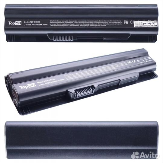 Аккумулятор TOP-CR650 10.8V 4400mAh 48Wh для ноутб