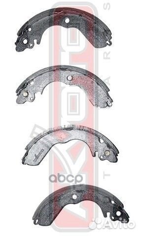 Колодки тормозные барабанные задние AKS-6712 AK