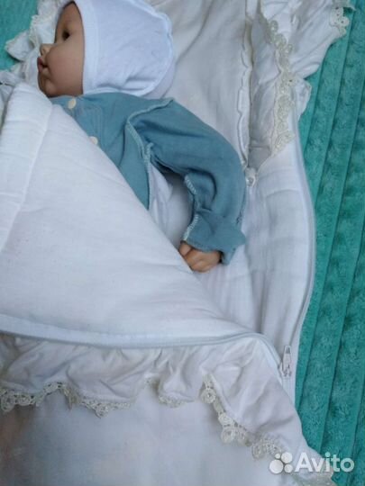 Конверт на выписку новорожденного