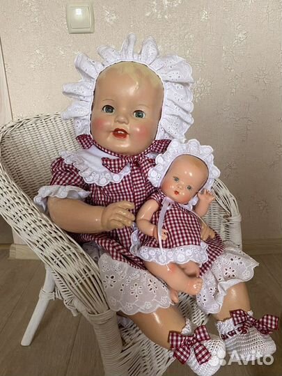 Старинная антикварная кукла. Композит. США