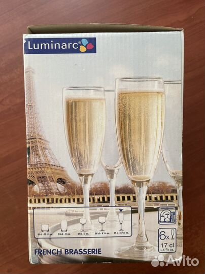 Фужеры для шампанского Luminarc 6 шт