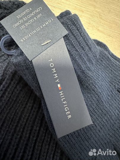 Набор шапка и перчатки Tommy hilfiger