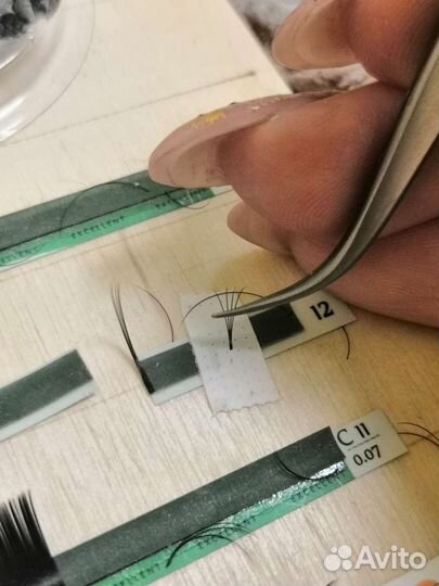 Пинцеты для наращивания ресниц