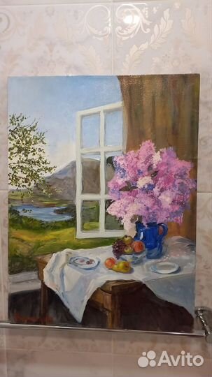 Картина маслом на холсте 