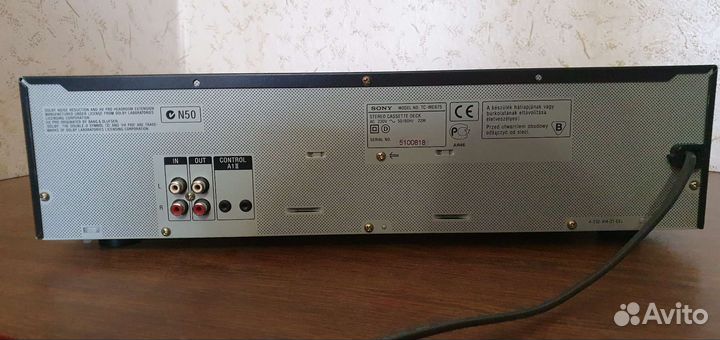 Дека кассетная sony TC-WE 675