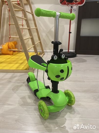 Самокат беговел 2 в 1