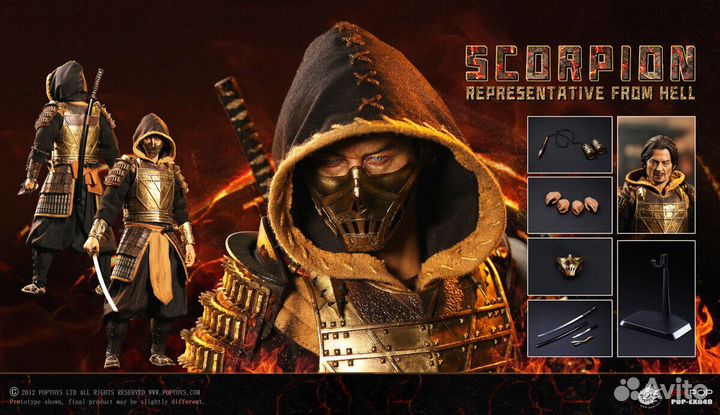 Poptoys EX049 Scorpion Масштаб 1/6