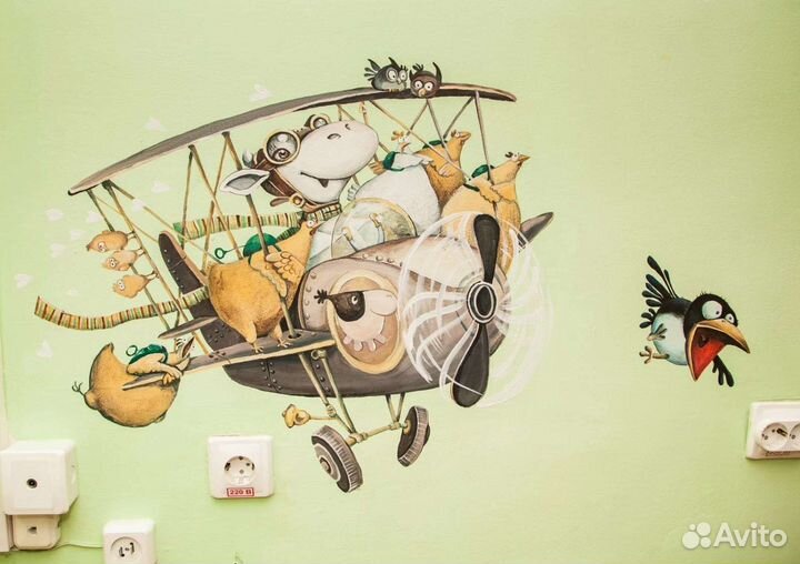 Художественная роспись стен