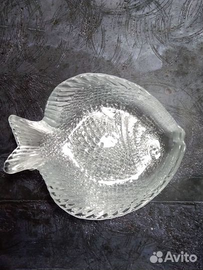 Набор тарелок под роспись стекло 6шт