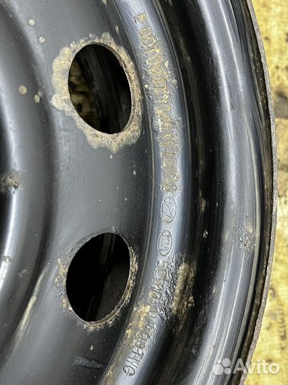 Диск штампованный R15 Хендай Солярис 1