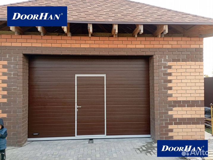 Секционные ворота