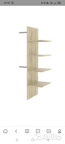 Полка вертикальная Дуб сонома