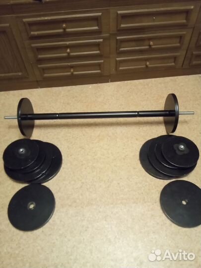 Гантели разборные