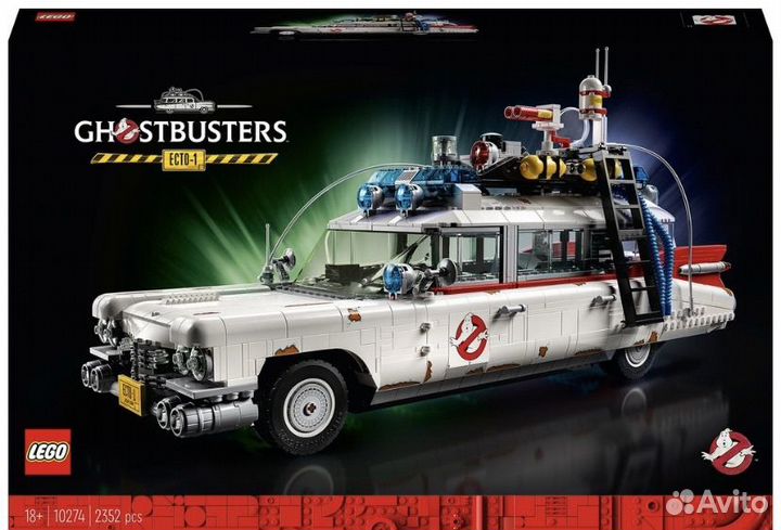 Lego Creator 10274 Expert Ghostbusters ecto-1 Car