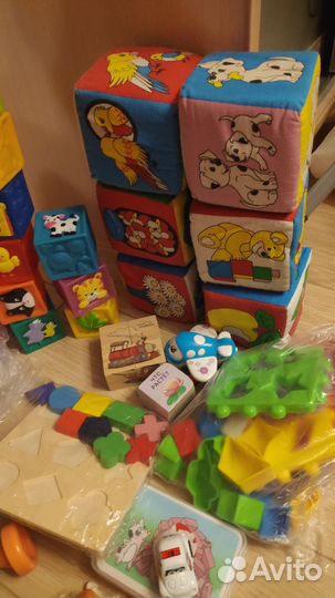 Детские игрушки пакетом на 1-2годика