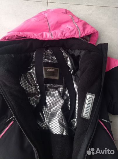 Зимний комбинезон для девочки 140