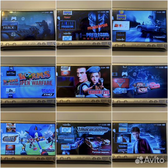 Sony PSP 2008 Silver, Суперкомплект, Много Игр