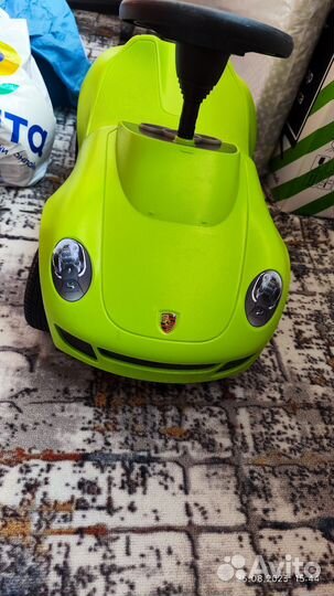 Детская машинка каталка porsche