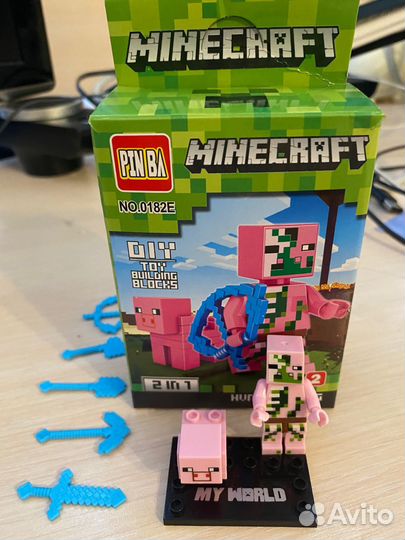 Фигурки лего майнкрафт