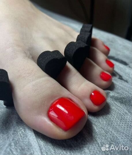 Кислотный педикюр (трещины, натоптыши)