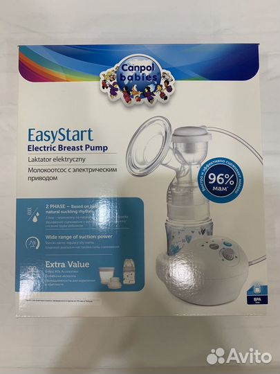 Молокоотсос электрический Canpol Babies