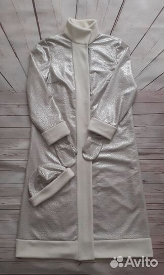 Костюм Снегурочки новый размер 48