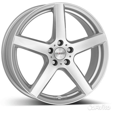R15 5x100 6J ET38 D57,1 Dezent TY silver