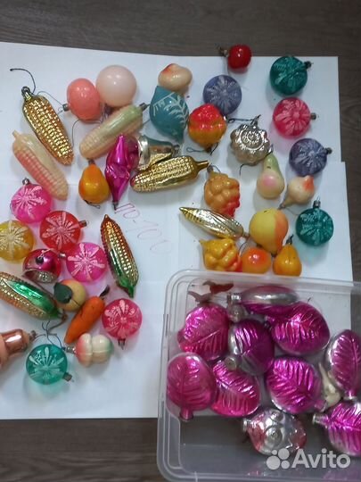 Елочные игрушки СССР