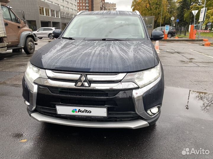 Mitsubishi Outlander 2.4 CVT, 2016, 81 200 км