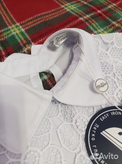 Блузка школьная детская