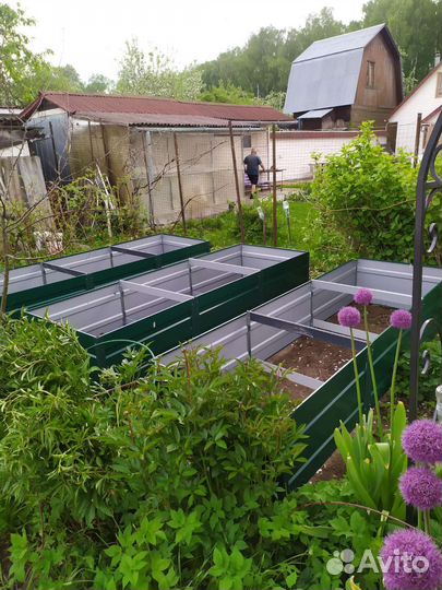 Грядки оцинкованные с полимерным покрытием