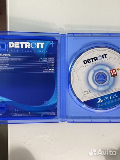 Detroit become human ps4 диск